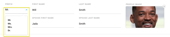 3 prefix options